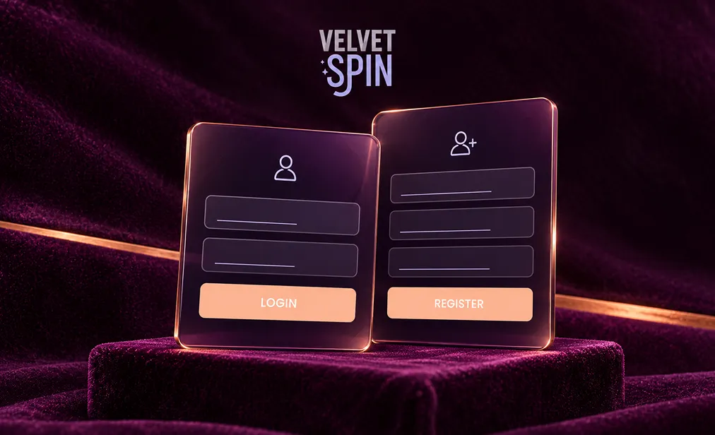 Velvet Spins Login & Registration